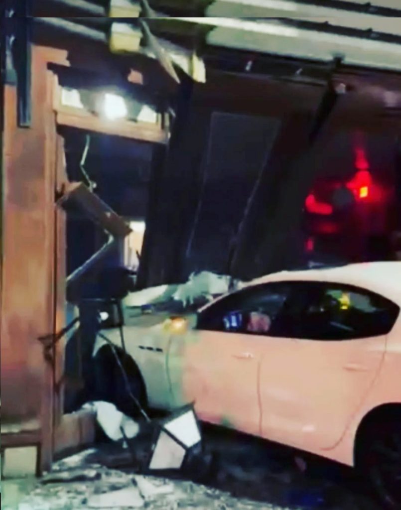 Maserati crashes into The Pass sandwich shop in downtown Charleston, SC